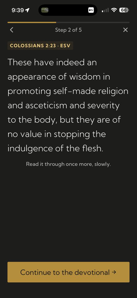 Christchurch Miami app — step 2, Scripture